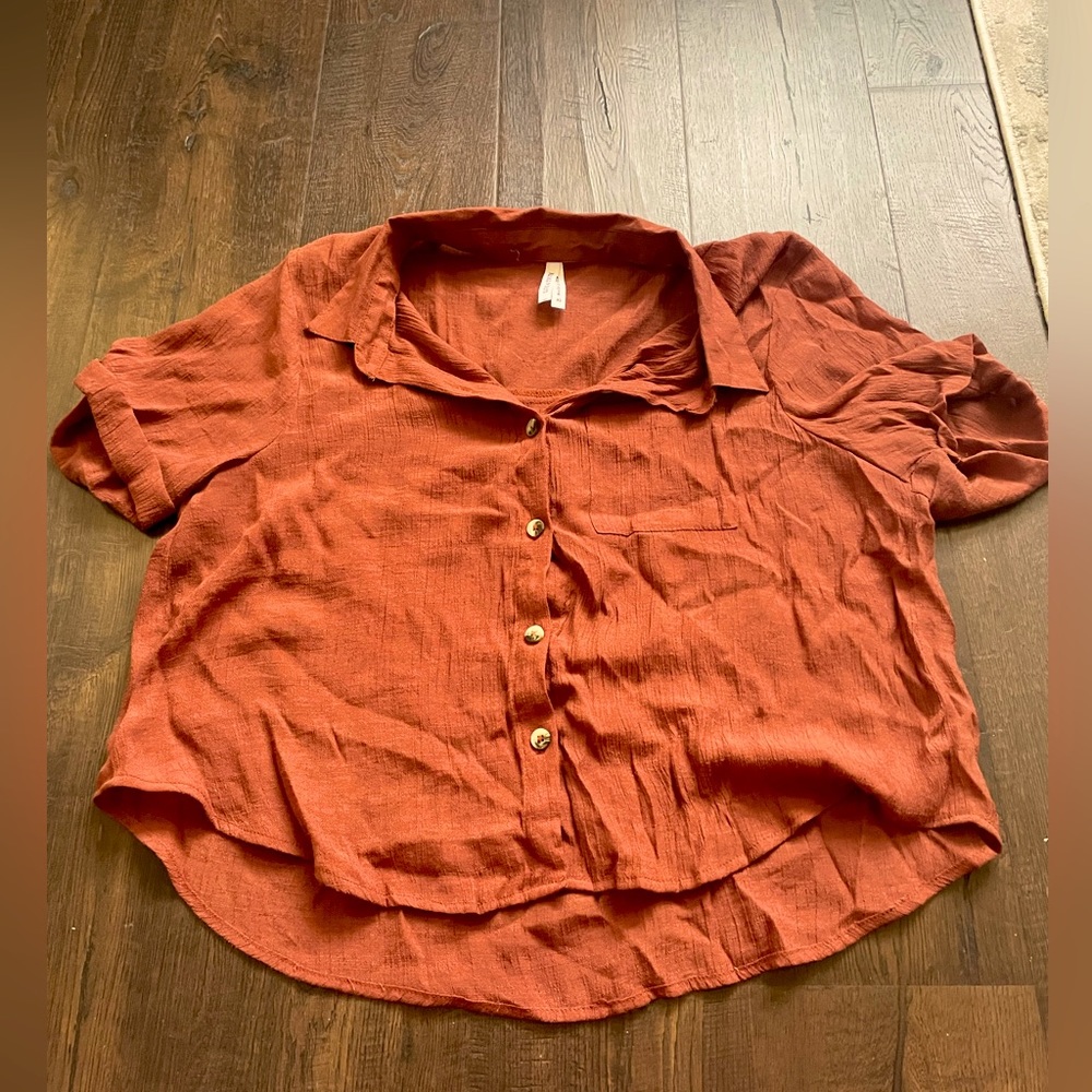 Crop top blouse
